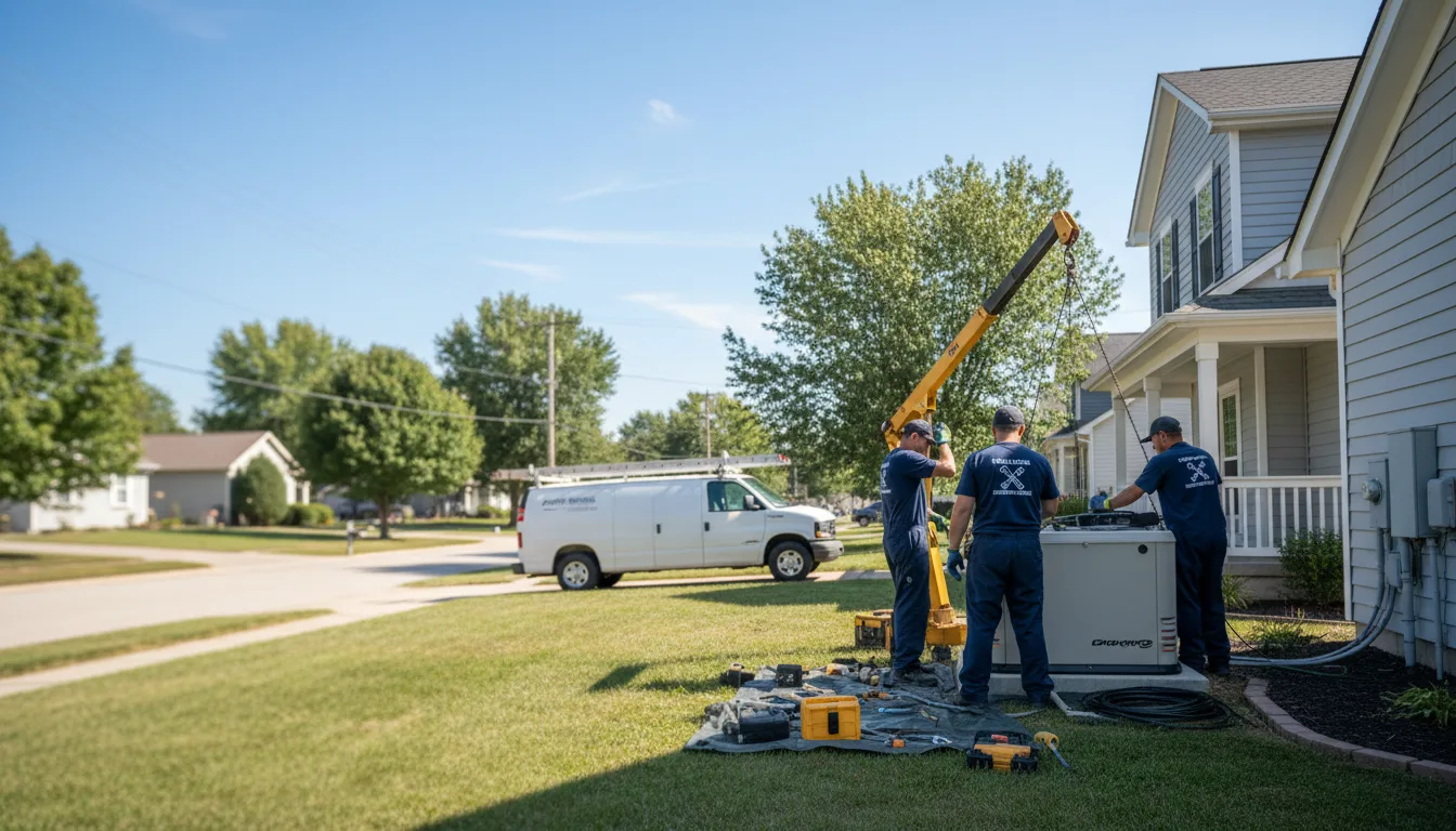 Generator Installation in Scotts Hill, TN near me